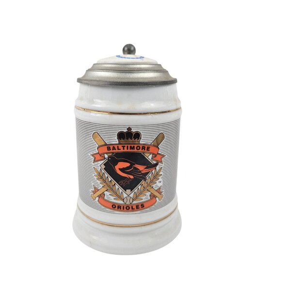 CUI Inc Other - Baltimore Orioles MLB Collectors Stein CUI Inc Numbered 0449 Ceramic Lidded